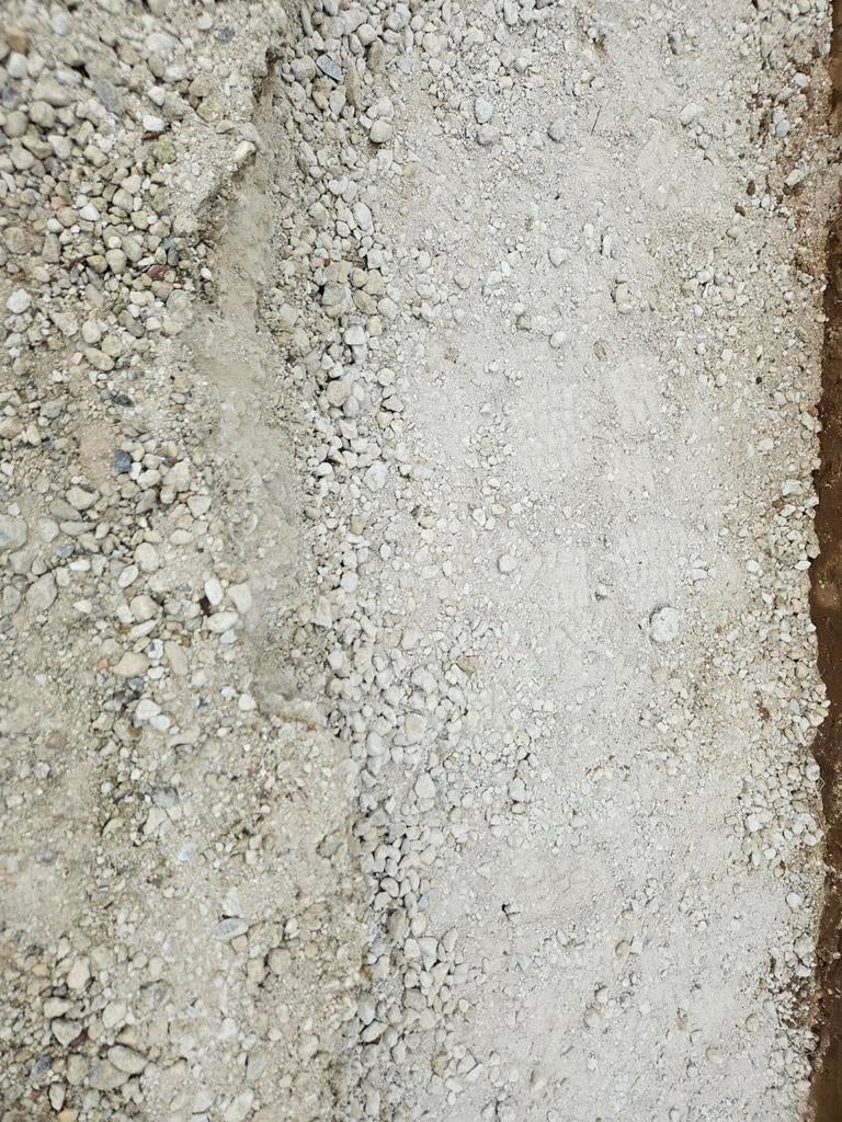 Gebroken beton 0/20, Ophalen