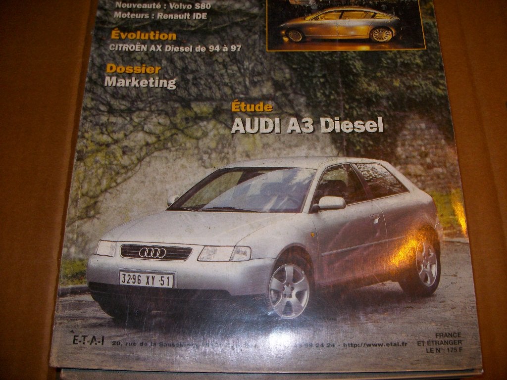 revue technique audi A3 TDI 1996-1998, Enlèvement ou Envoi