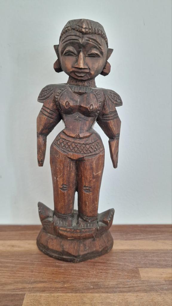 Houten Marapachi Raja Rani - uit India, Ophalen of Verzenden