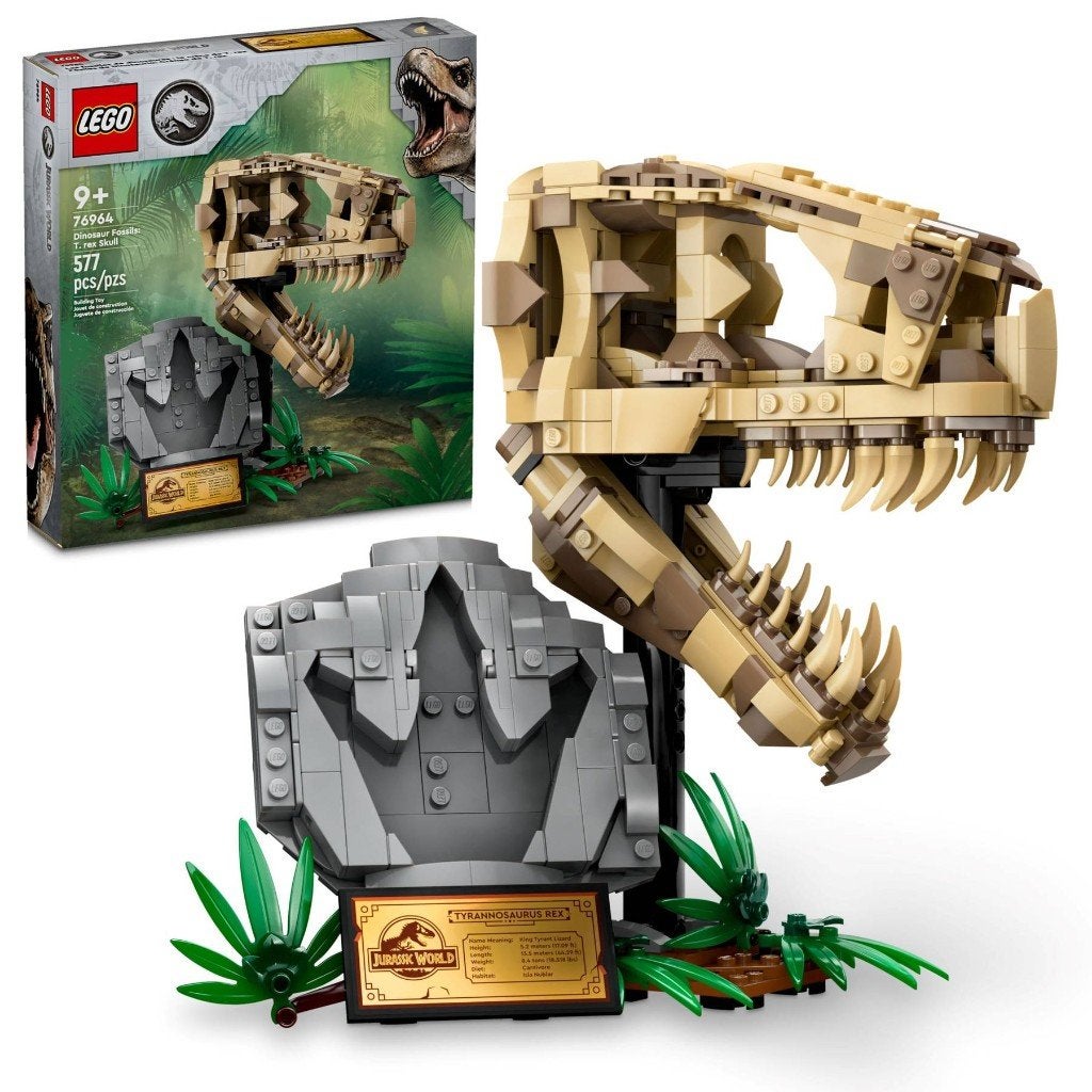 LEGO 76964 Dinosaur Fossils: T. Rex Skull - Jurassic World, Lego, Nieuw, Ophalen of Verzenden, Complete set