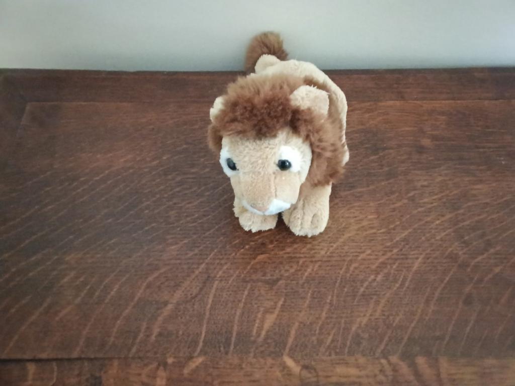 Peluche lion taille 10 cm a venir chercher, Enfants & Bébés, Jouets | Peluches, Lion, Petit (moins de 20 cm)