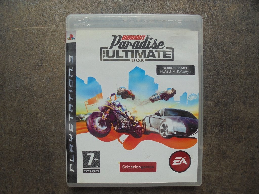 Burnout Paradise The Ultimate Box voor PS3 (zie foto's), Consoles de jeu & Jeux vidéo, Jeux | Sony PlayStation 3, Enlèvement ou Envoi