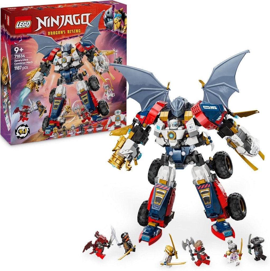 Neuf - Lego Le robot ultra combo de Zane (71834), Enlèvement ou Envoi, Complet, Lego, Ninjago