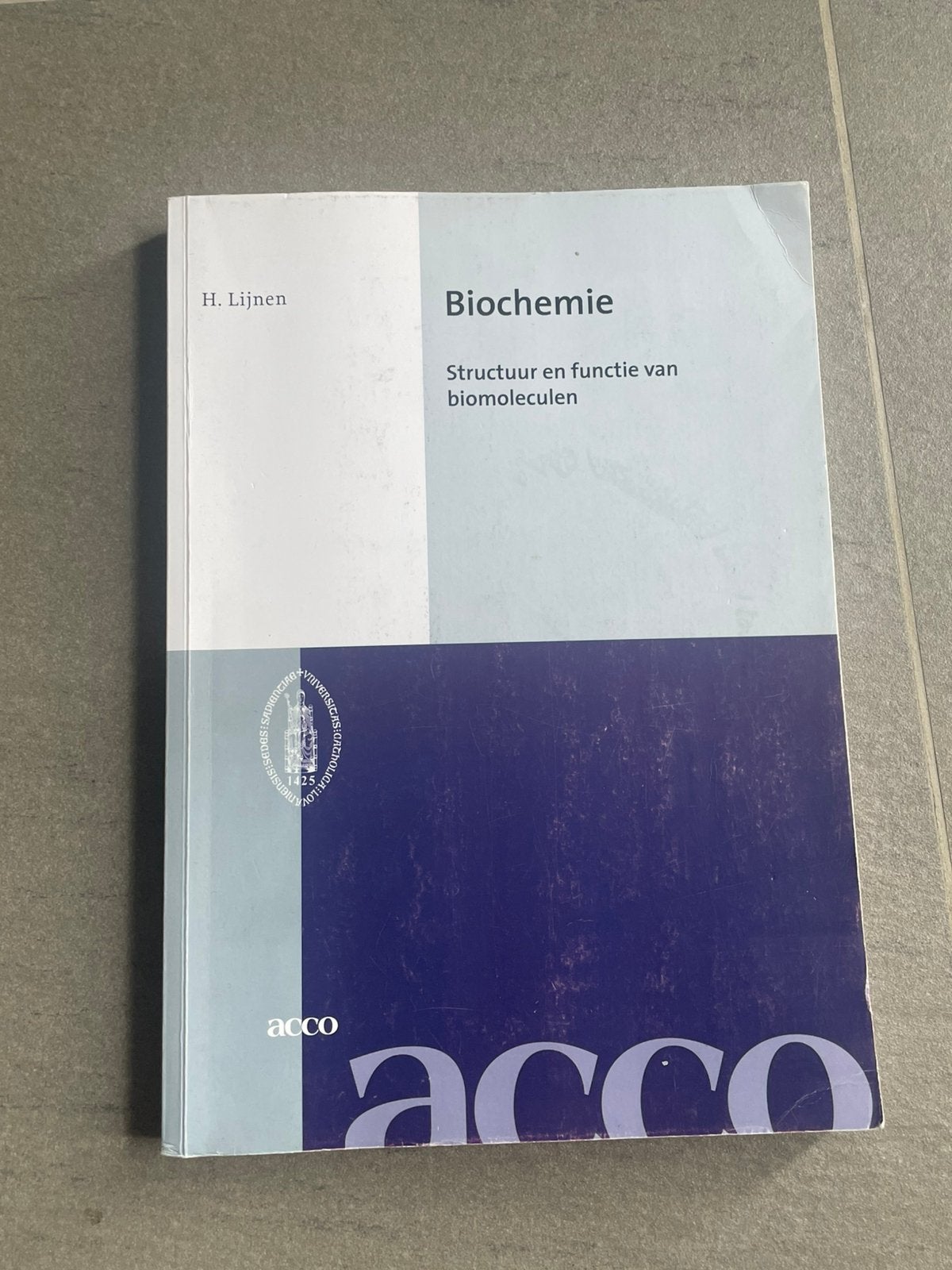 Biochemie: Structuur en functie van biomoleculen, Ophalen, Gelezen, Hoger Onderwijs