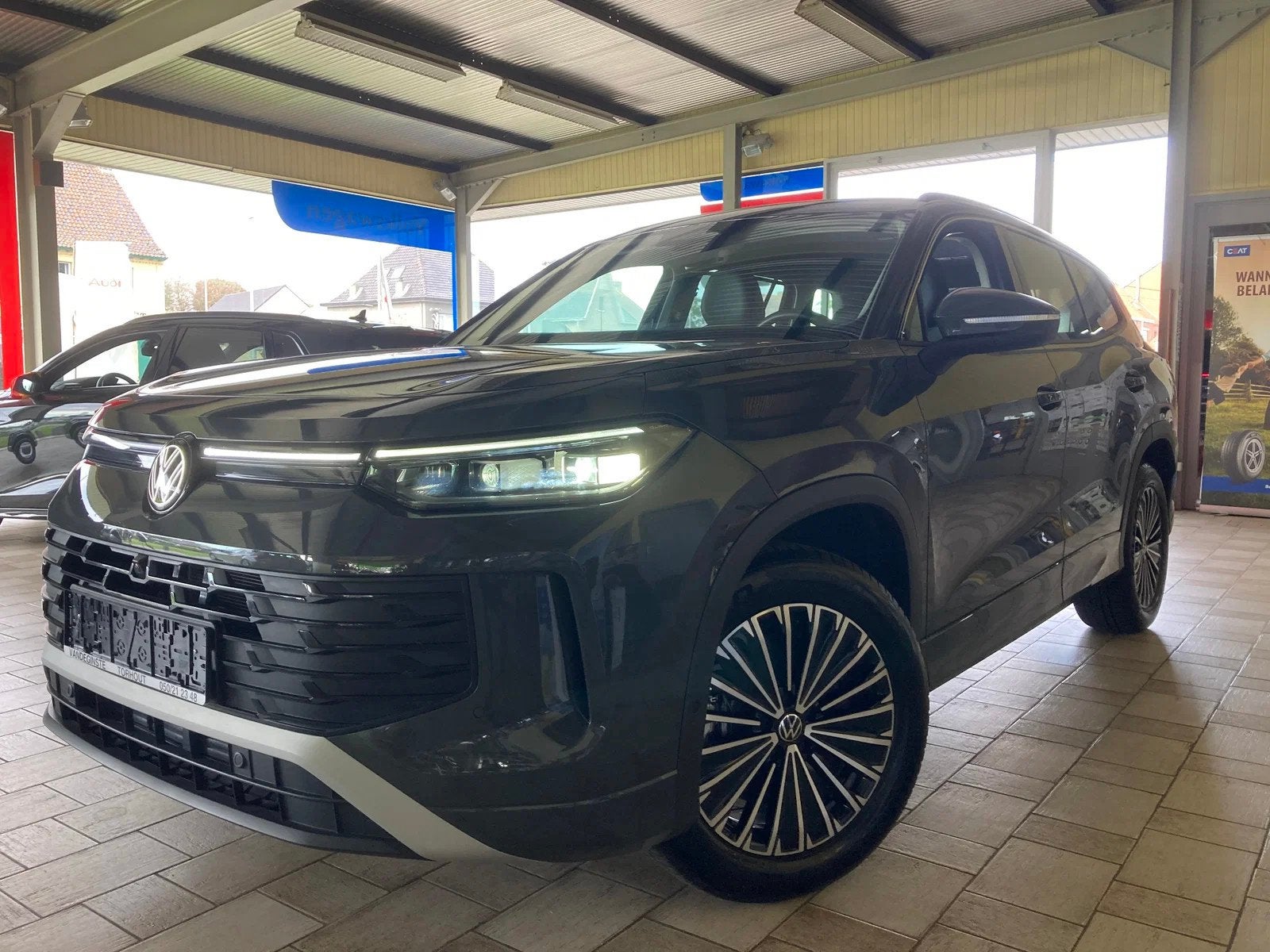 Volkswagen Tayron Tayron 150eTSI -AUTOMAAT - 7 zetel -GPS -A, Autos, 144 g/km, Argent ou Gris, Achat, 1800 kg