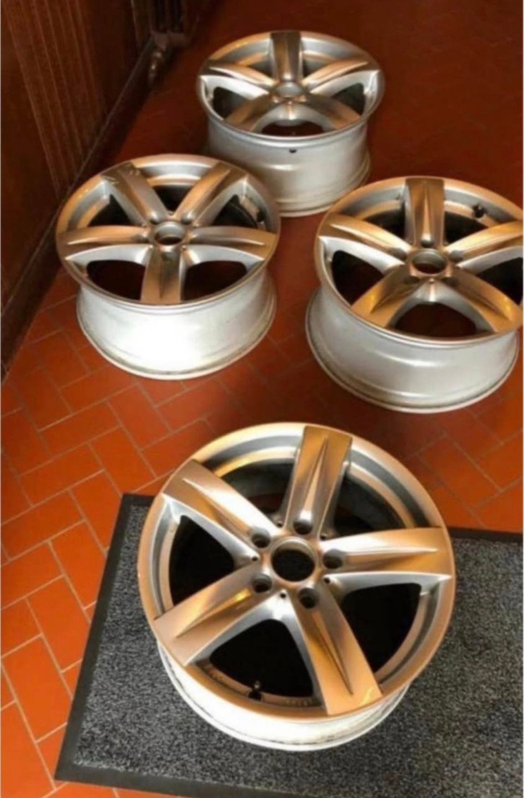 4 jantes marque Brock 17’120 pour bmw ou autres achete 450€, Autos : Pièces & Accessoires, Enlèvement