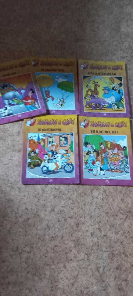 Samson en Gert, Boeken, Meerdere stripboeken, Ophalen, Gelezen