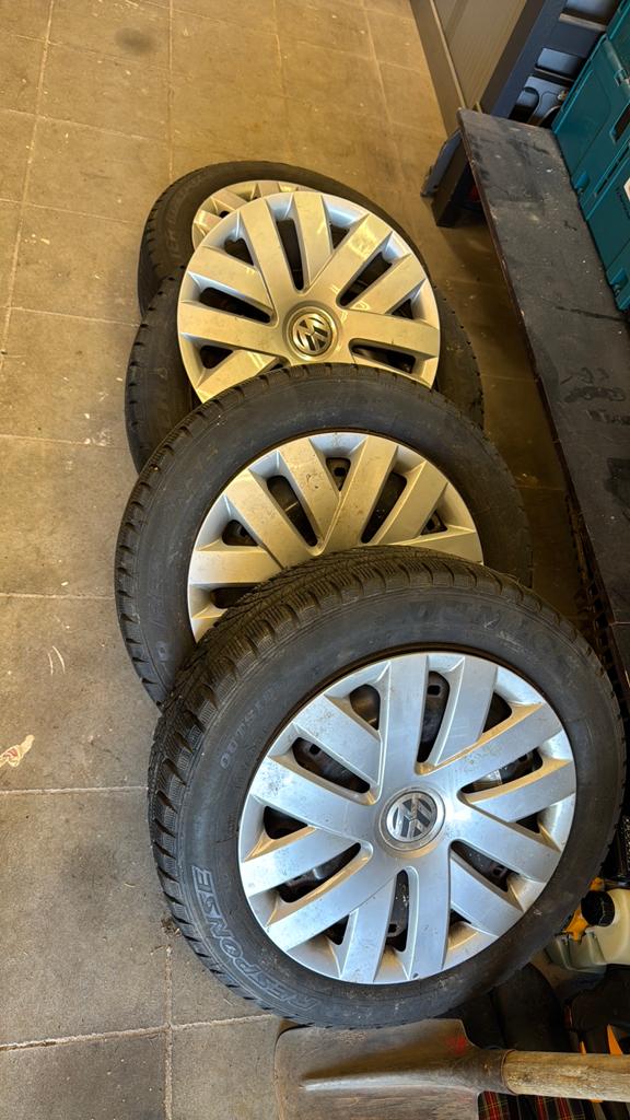 Winterbanden polo, Auto-onderdelen, Ophalen, 15 inch, Winterbanden