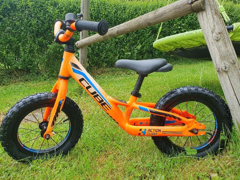 Draisienne velo sans pedale cube action team cross, Enlèvement, Utilisé, Cube