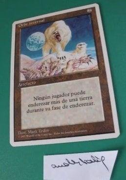 WINTER ORB / ORBE INVERNAL Spaans - 4TH - MTG, Enlèvement ou Envoi
