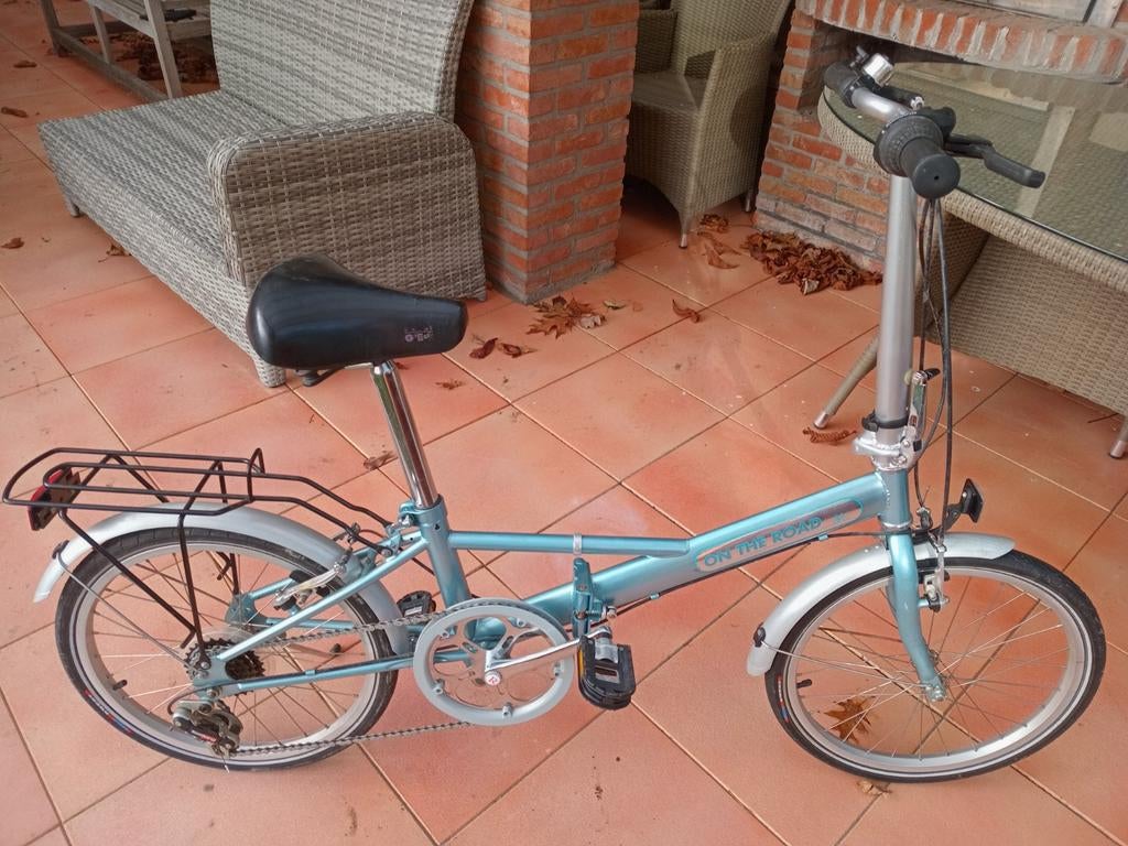 Mini fiets . vouwfiets, Ophalen