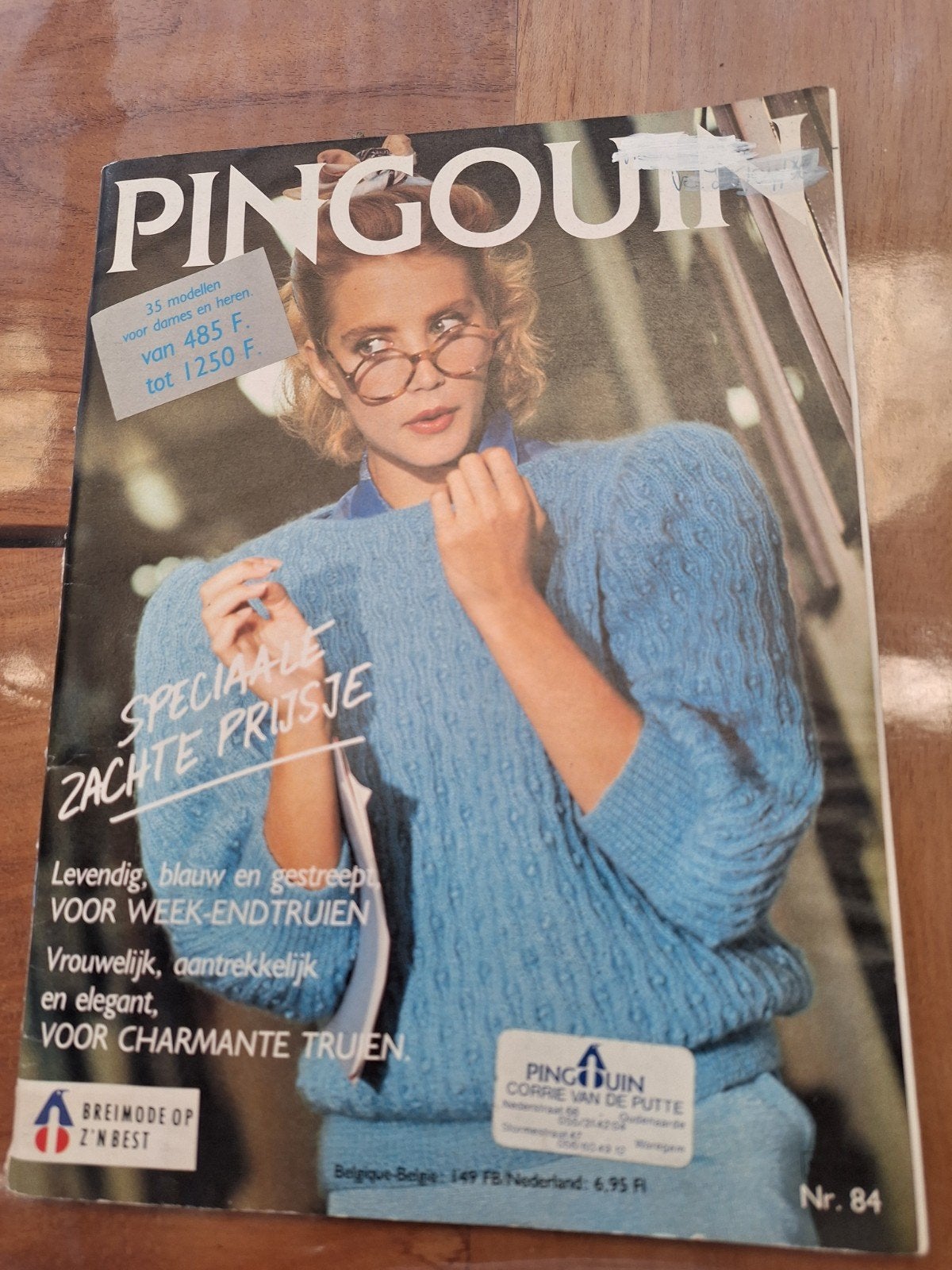 Breiboek van Pingouin, Hobby & Loisirs créatifs, Tricot & Crochet, Enlèvement ou Envoi, Comme neuf, Tricot ou Crochet, Autres types