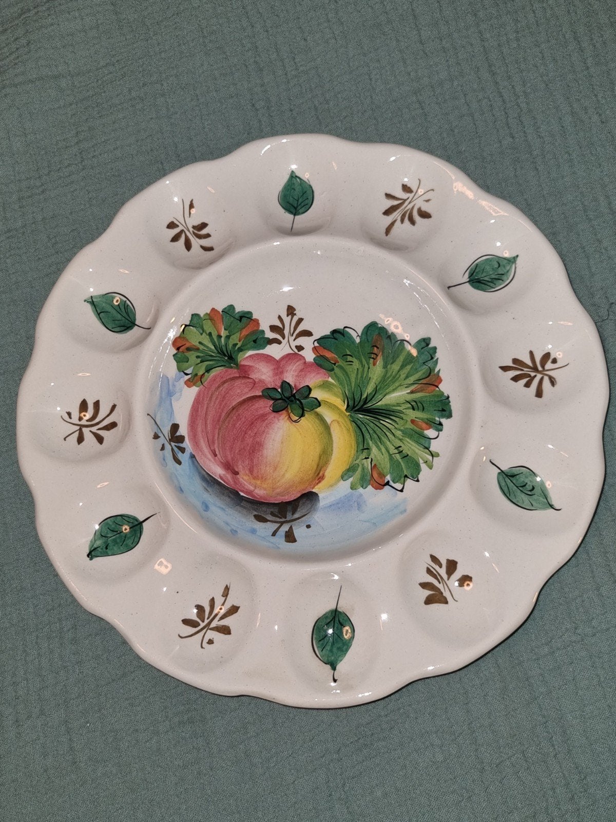 Assiette compartimenté 24,5 cm, Utilisé, Plateau