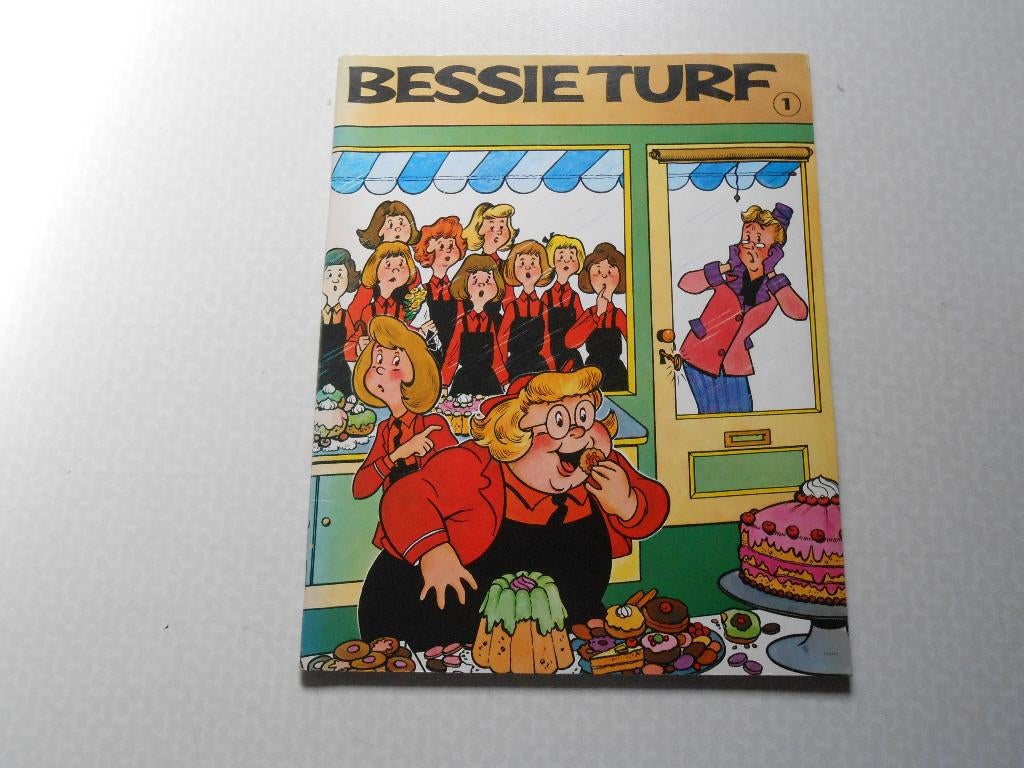 Bessie turf 1 1966 1 ste druk., Boeken, Stripverhalen, Eén stripboek, Ophalen of Verzenden, Nieuw