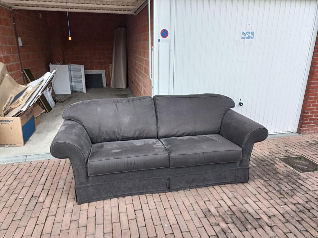 Stoffen zetel, Huis en Inrichting, Ophalen, Stof