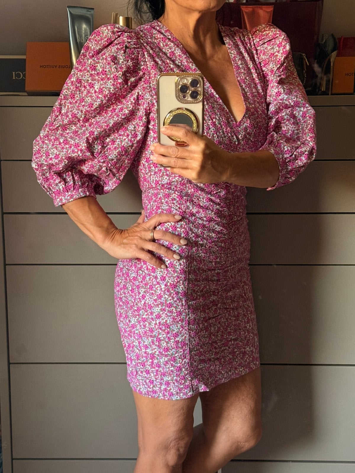 Neuve robe Maje T34 valeur 435€, Enlèvement ou Envoi, Neuf, Rose