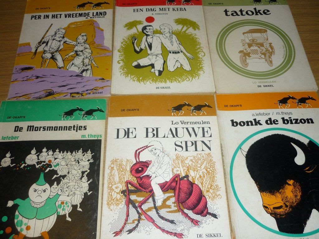 okapi/eendjes /kuikentjes /uiltjes boekjes, Enlèvement ou Envoi