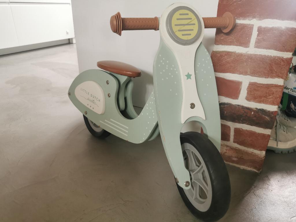 Loopfiets vintage scooter little dutch, Ophalen, Gebruikt, Loopfiets