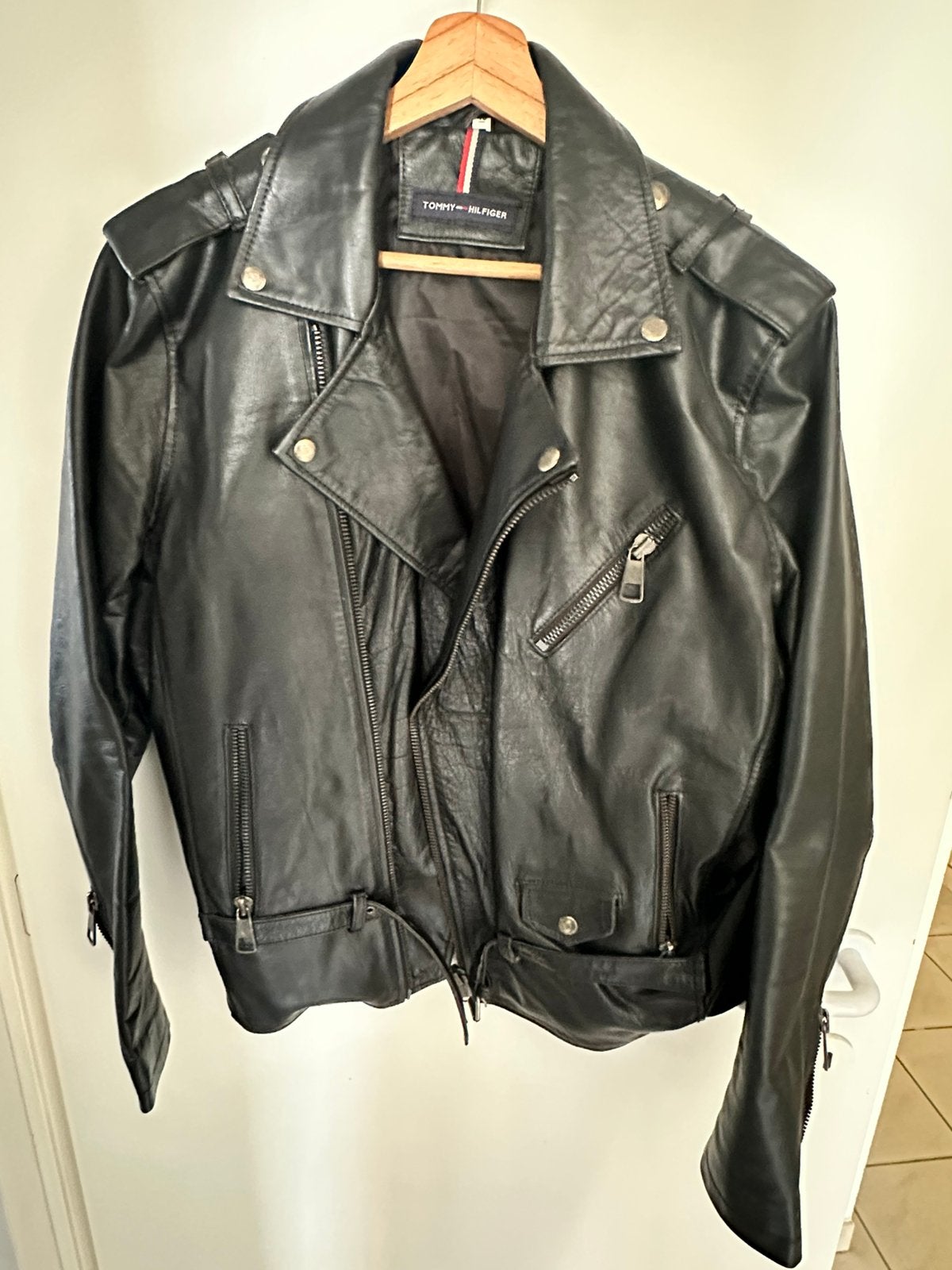 Tommy Hilfiger Leren Jas, Vêtements | Hommes, Vestes | Hiver, Enlèvement