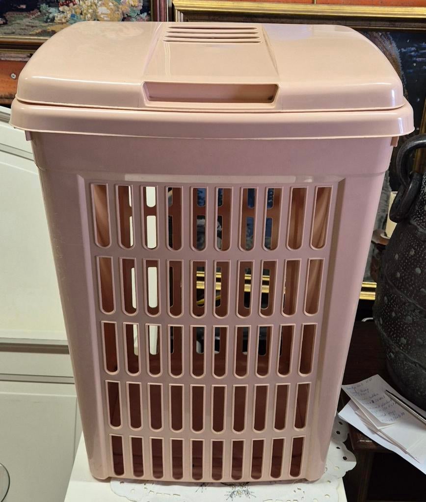 Beige plastiek wasmand, Huis en Inrichting, Ophalen, Beige