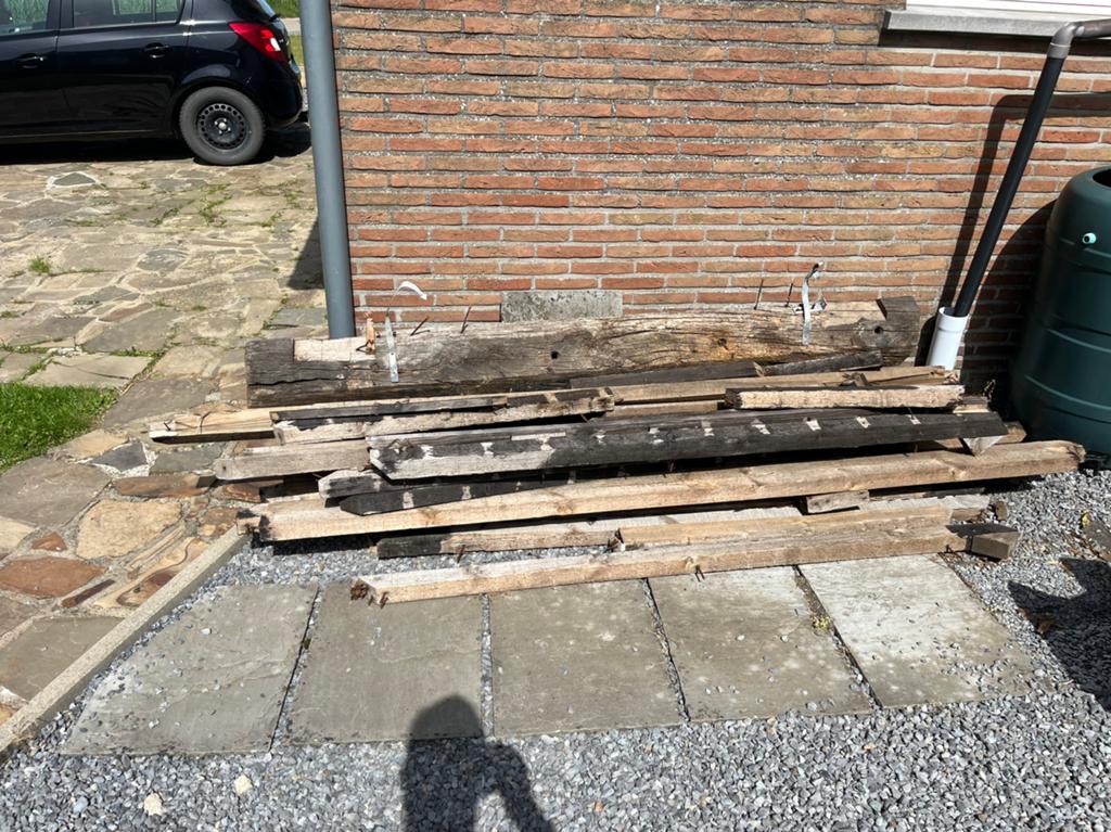 Bois gratuit, Bricolage & Construction, Bois & Planches, Enlèvement, Comme neuf
