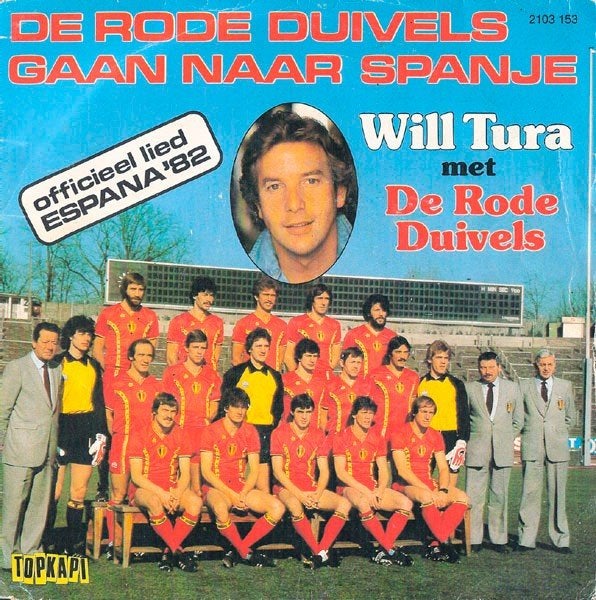 De Rode Duivels gaan naar Spanje (Will Tura), Cd's en Dvd's, Vinyl Singles, 7 inch, Ophalen of Verzenden, Zo goed als nieuw, Nederlandstalig