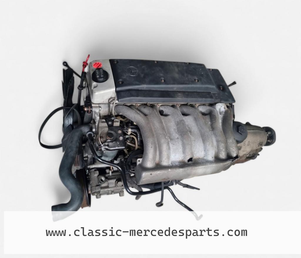 Motor Mercedes OM606 turbodiesel met ONGEVAL SCHADE, Ophalen, Gebruikt, -, -