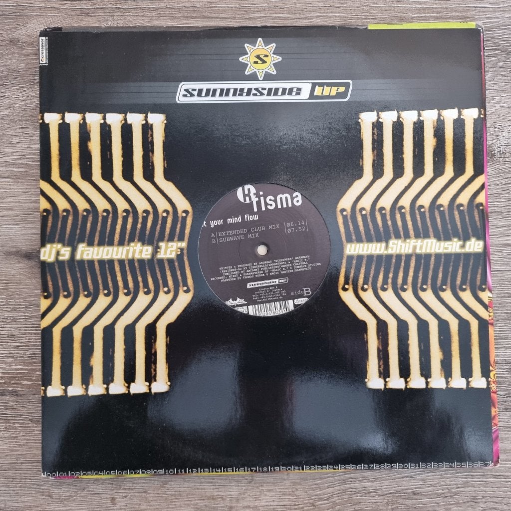 12" K-Risma – Let Your Mind Flow, CD & DVD, Vinyles Singles, 12 pouces, Enlèvement ou Envoi, 1990 - 1999, Dance