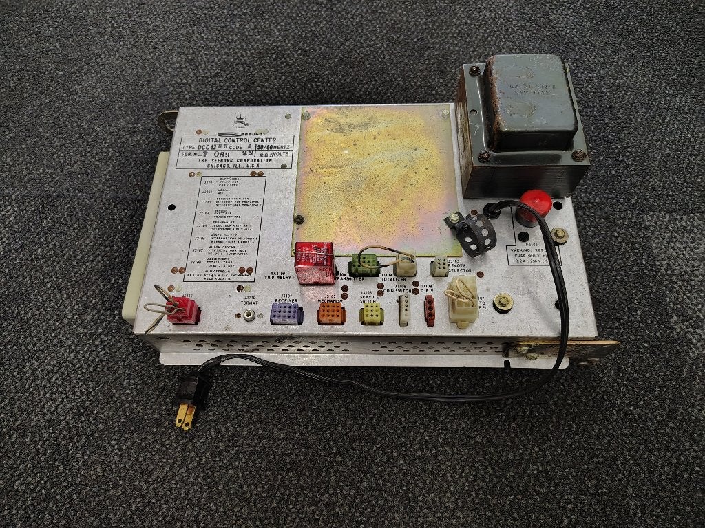 Digital Control Center DCC2 Seeburg Firestar (1972) jukebox, Verzenden, Seeburg
