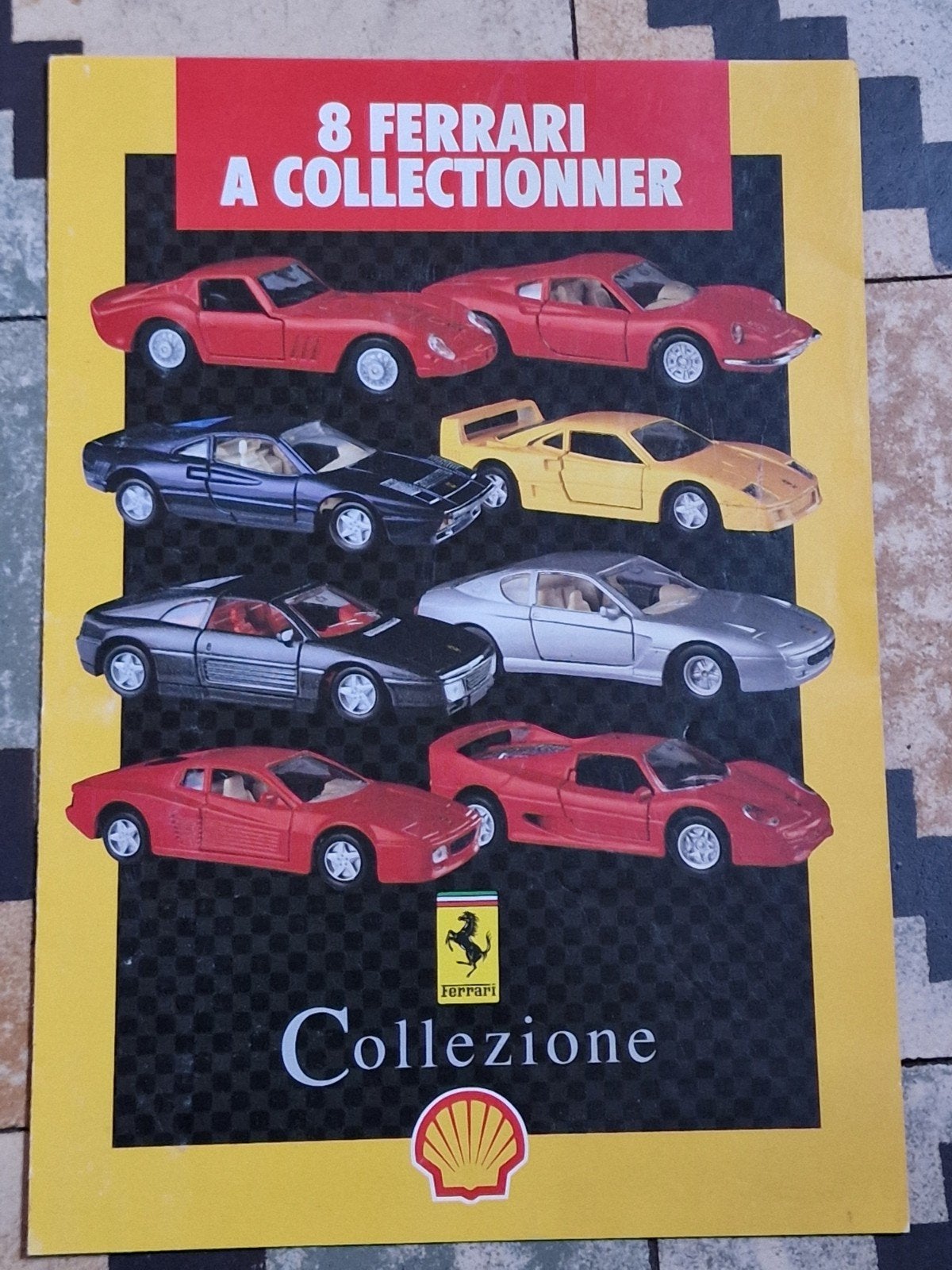 Voitures miniatures Ferrari collection shell, Enlèvement ou Envoi