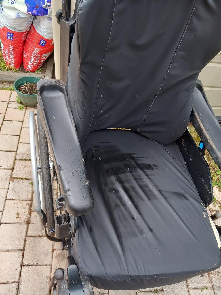 rolstoel tempure zitting, Diversen, Ophalen, Gebruikt, Duwrolstoel