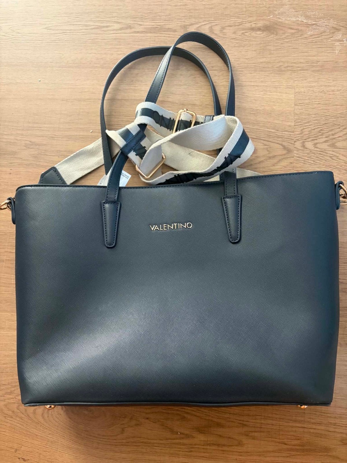 Valentino, Ophalen, Zo goed als nieuw, Blauw, Shopper