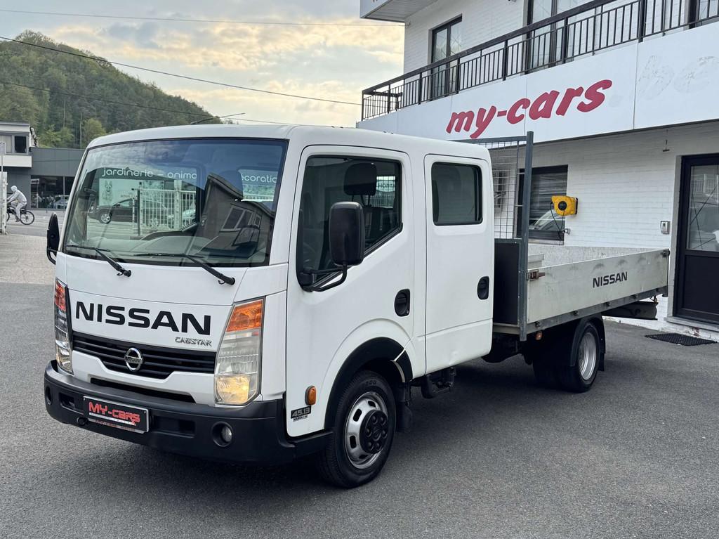Nissan Cabstar 2.5 DCI 45.13 DOUBLE CABINE 6 PLACES PLATEAU, Autos, Achat, 4 portes, Entreprise, Boîte manuelle