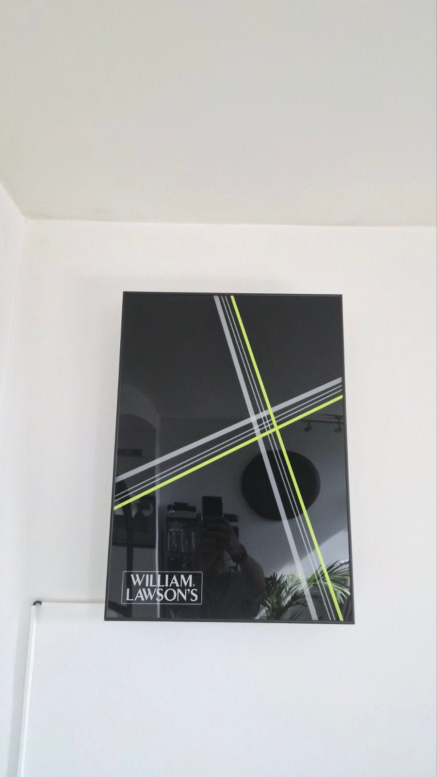 William Lawson Licht Reclame, Antiek en Kunst, Ophalen