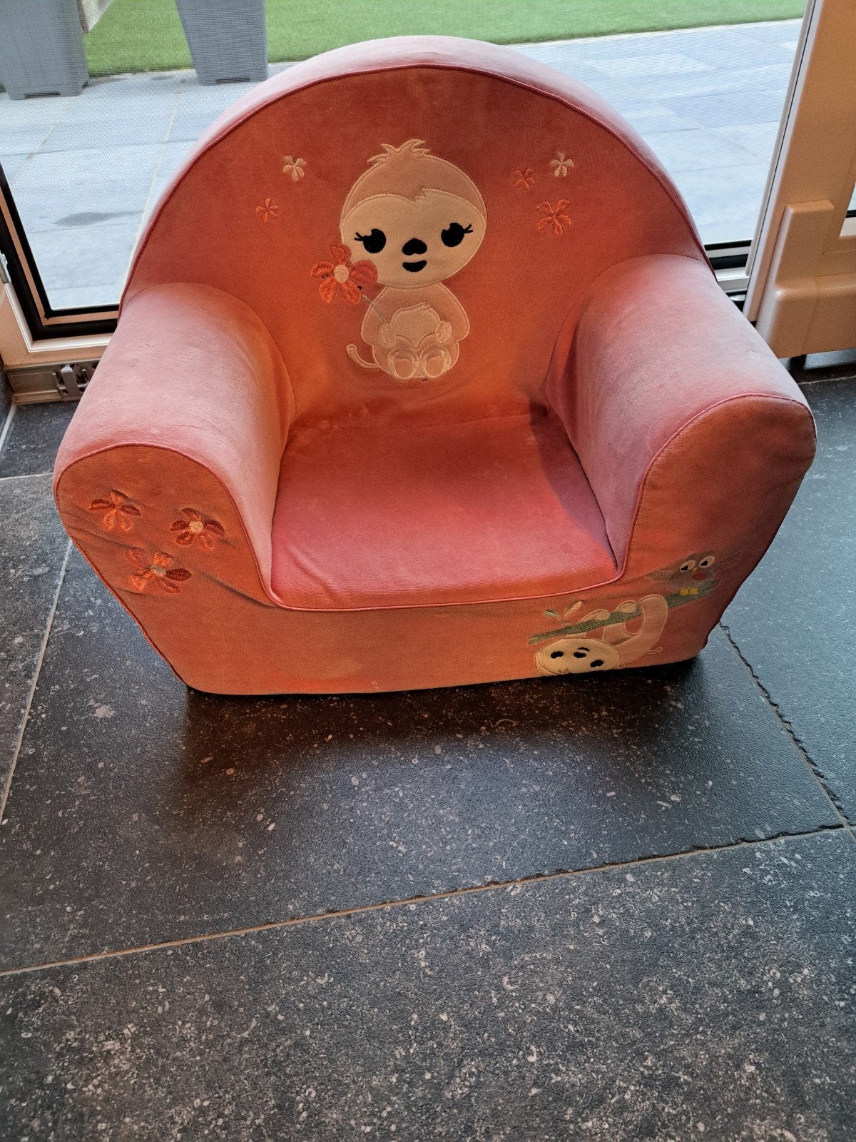 kinderzeteltje, Ophalen