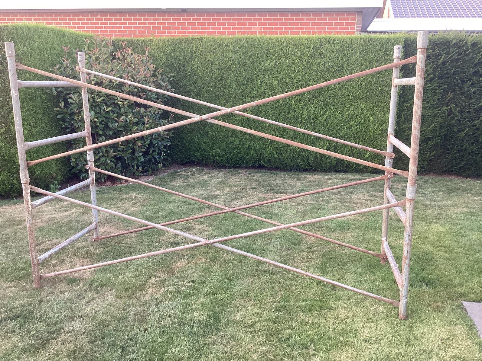 Metalen stelling, Doe-het-zelf en Bouw, Steigers, Ophalen, Gebruikt