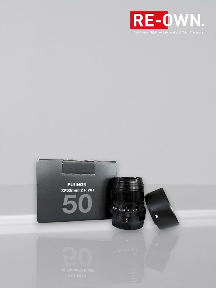 FUJIFILM XF 50MM F/2 R WR | NIEUWSTAAT | FILTER | GARANTIE, Fujifilm, ., Ophalen of Verzenden, Zo goed als nieuw