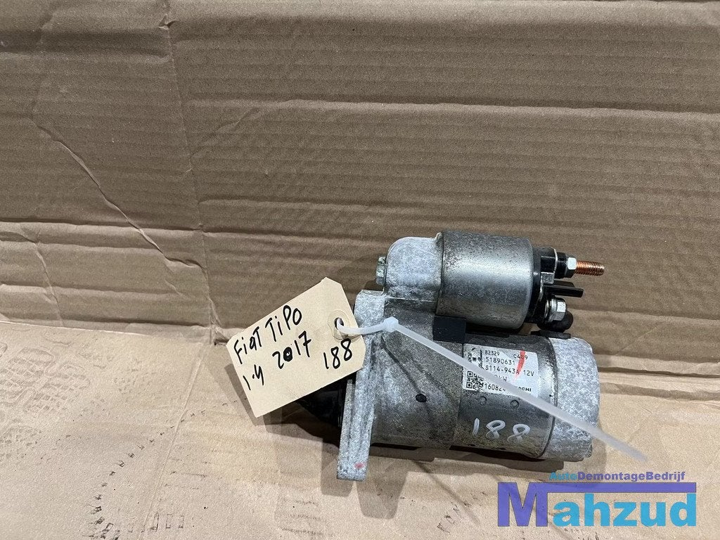 FIAT TIPO 1.4 Startmotor 51890631, Stellantis Europe S.p.A., Info@stellantis.com, Utilisé, Corso Giovanni Agnelli 200
10135  Turin, IT