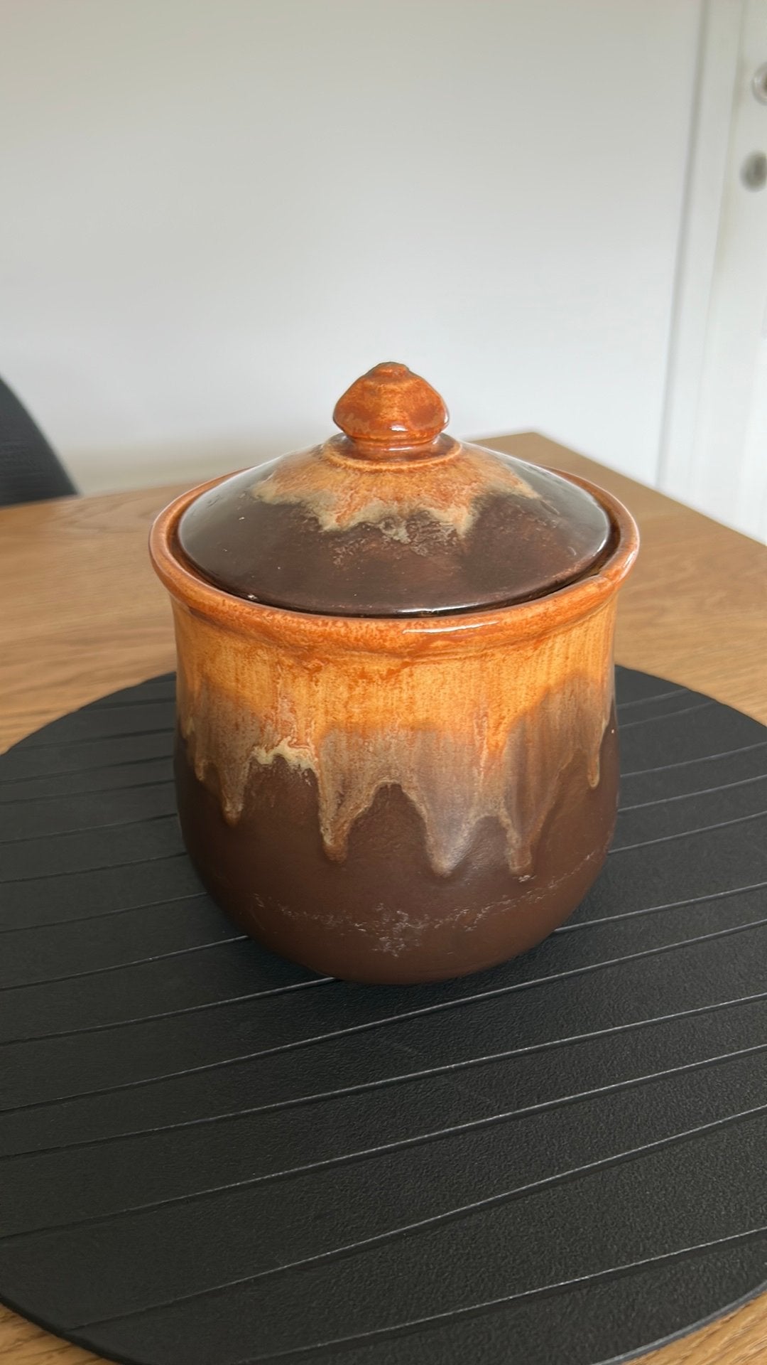 Voorraadpot in Belgisch aardewerk, Antiek en Kunst, Ophalen of Verzenden