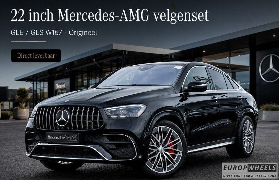 Mercedes GLE GLS W167 AMG 22 inch breedset COUPE, Autos : Pièces & Accessoires, Pneus & Jantes, Pneus et Jantes, 285 mm, Véhicule de tourisme