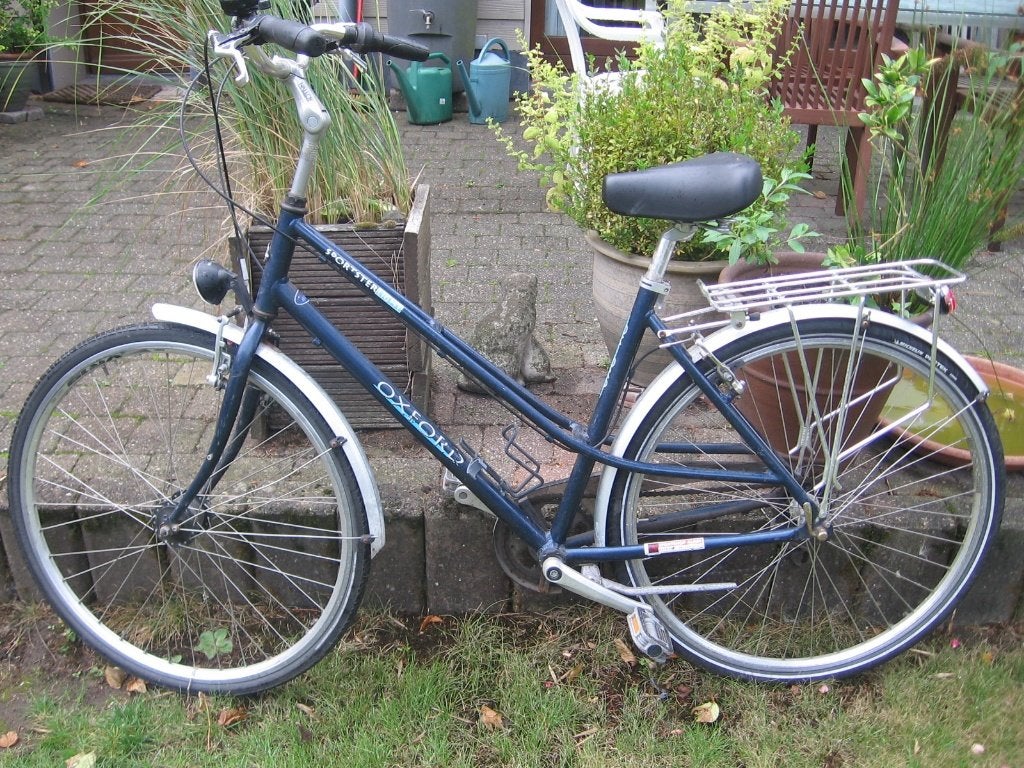 28 inch oxford damesfiets met 7 versnellingen kader 51, Fietsen en Brommers, Gebruikt, Velgrem, Versnellingen, 50 tot 53 cm