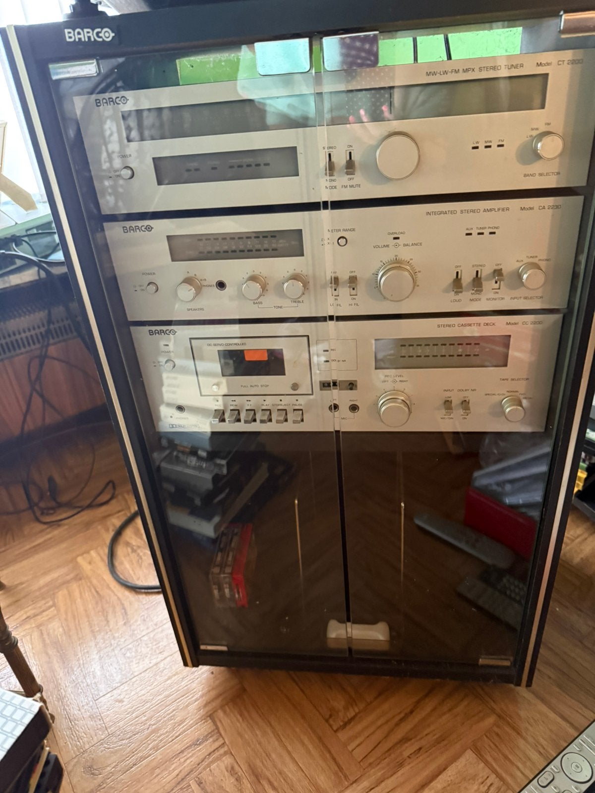 Vintage Barco Hifi-set en platenspeler, Audio, Tv en Foto, Stereoketens, Ophalen, Zo goed als nieuw