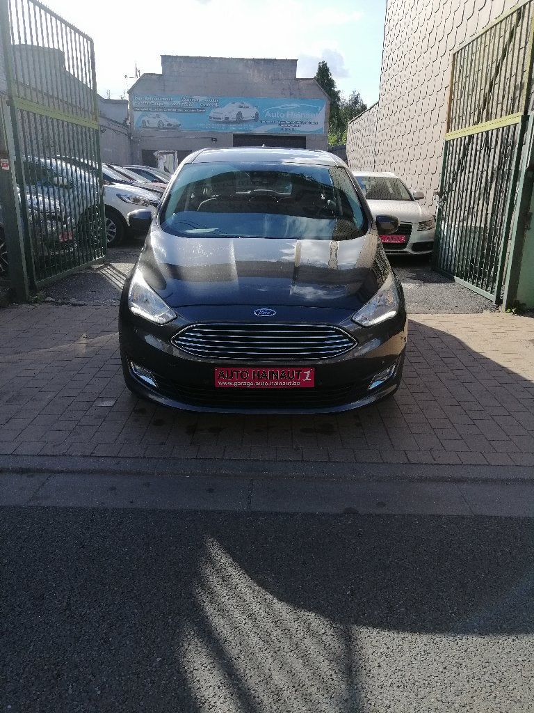 FORD GRAND CMAX 1600CC DIESEL 2017 7 PLACE, Euro 6, Entreprise, Boîte manuelle, Noir