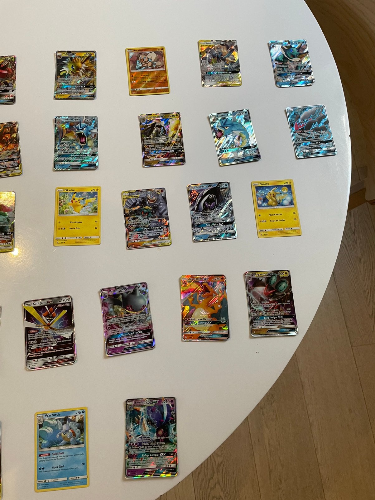 Carte Pokémon, Enlèvement, Utilisé, Plusieurs cartes