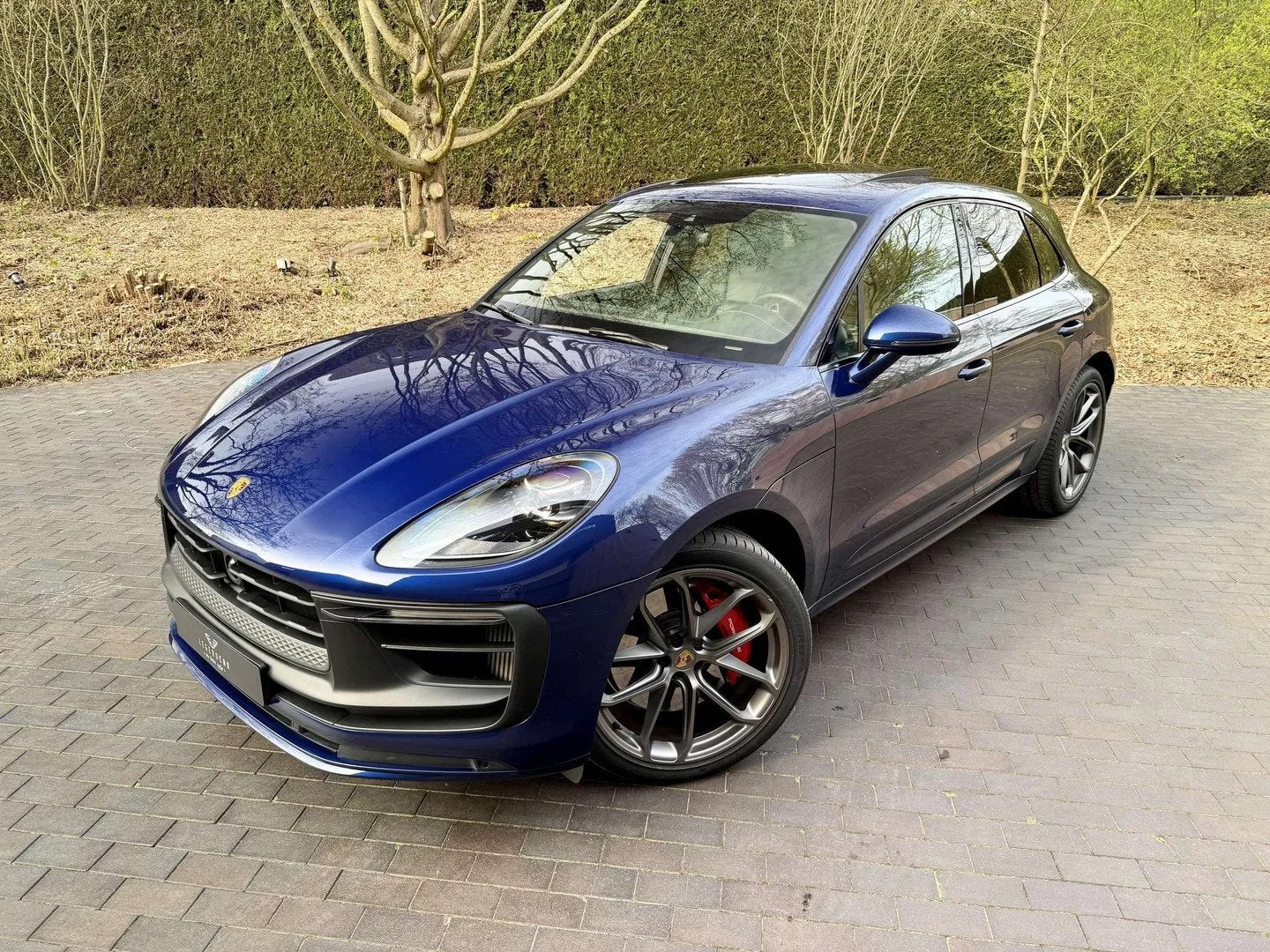 Porsche Macan GTS 2.9 V6/Pano/ACC/Sport Chrono/Sportuitlaat/, Auto's, Automaat, 324 kW, Gebruikt, Blauw
