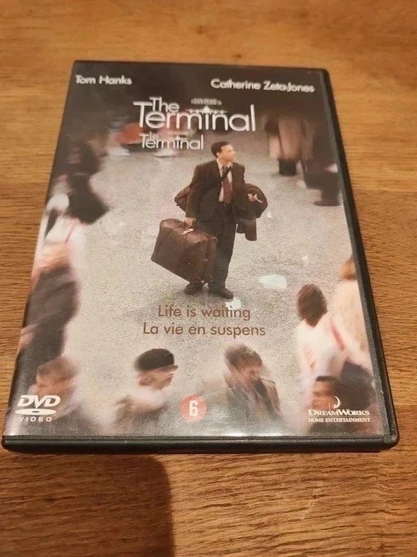 Dvd the terminal, Cd's en Dvd's, Dvd's | Drama, Vanaf 6 jaar, Ophalen of Verzenden, Zo goed als nieuw, Waargebeurd drama