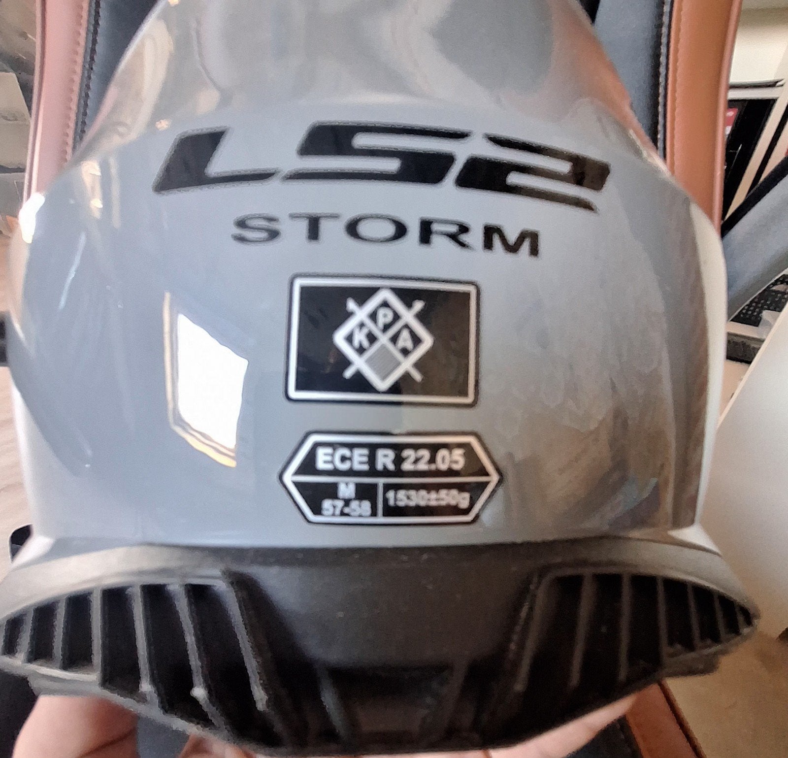 CASQUE DE MOTO LS2 Storm taille M. NEUF JAMAIS PORTÉ, Enlèvement, Neuf, sans ticket, M