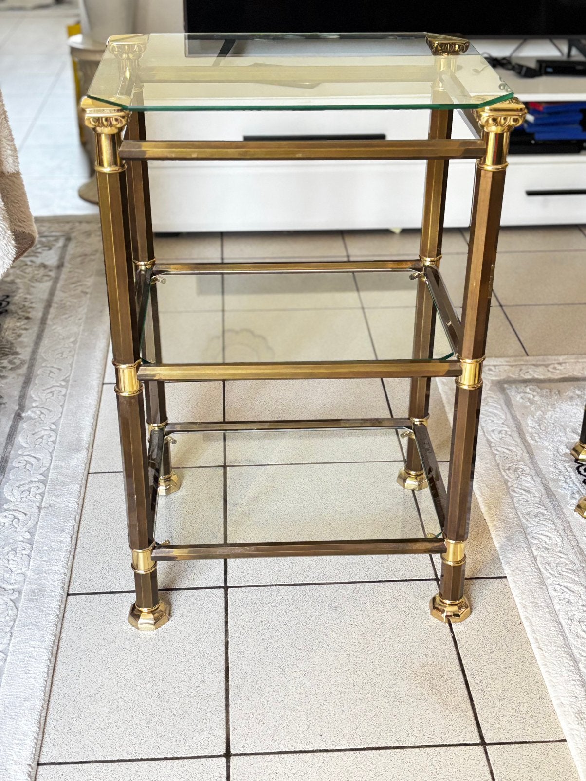 Vintage schakelbare salontafel of sidetables, Huis en Inrichting, Ophalen, Zo goed als nieuw