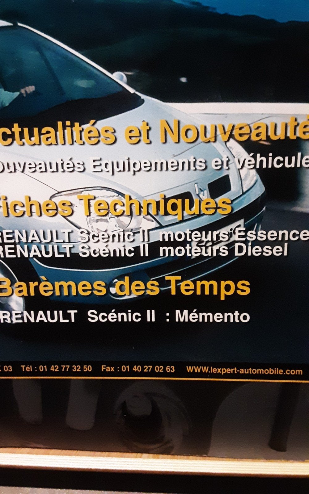 Renault scenic 2 l expert automobille, Boeken, Auto's | Boeken, Ophalen of Verzenden, Renault