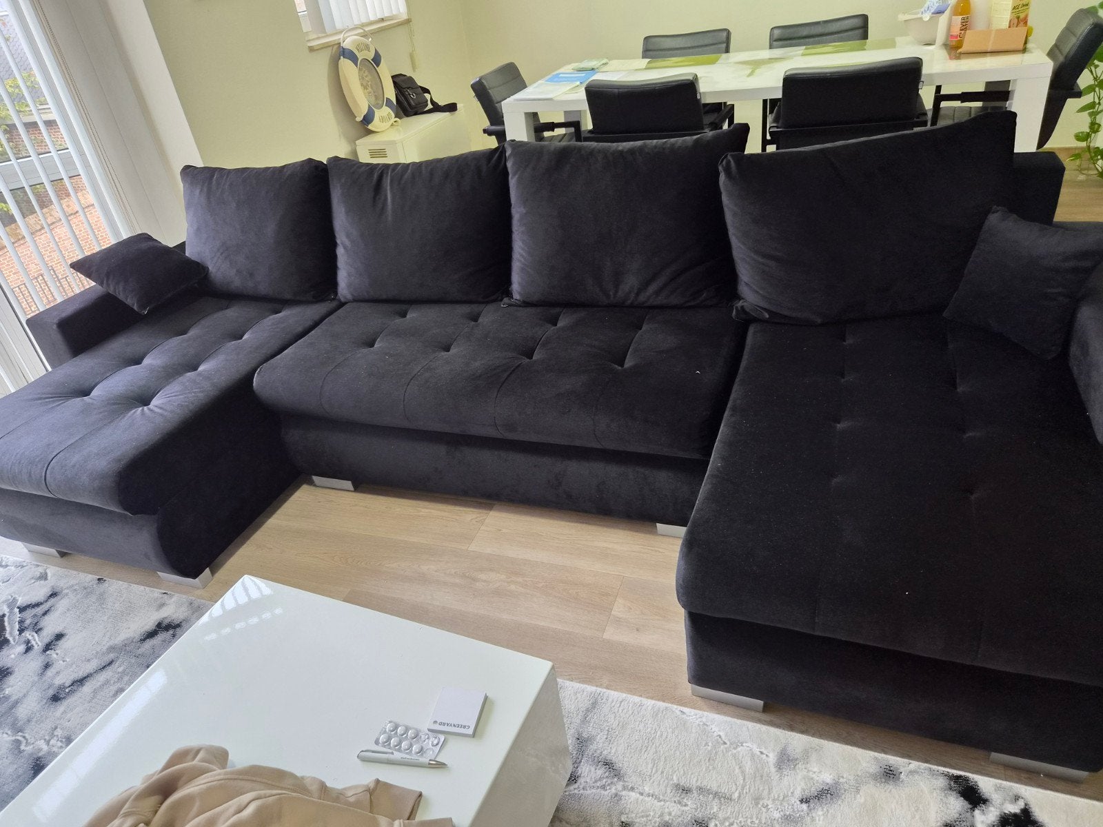 Bankstel met slaapfunctie, Ophalen, Nieuw, Stof